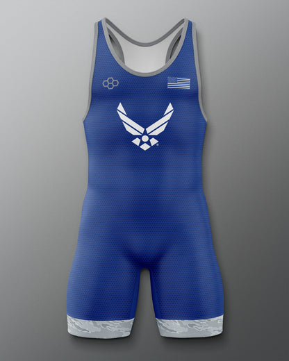 RUDIS U.S. Air Force Digital Tiger Elite Wrestling Singlet - Conquer the Competition