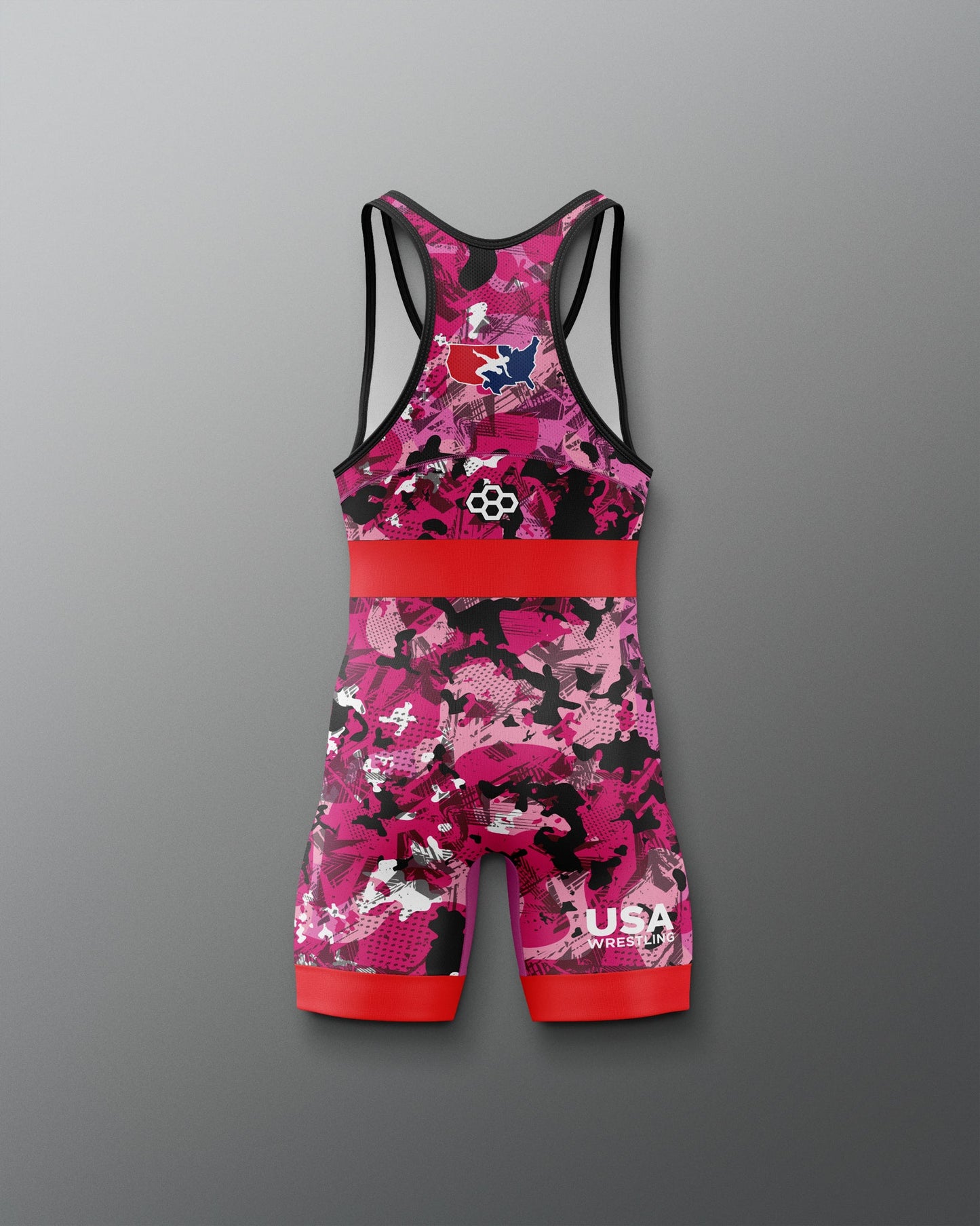 RUDIS USA Wrestling Boy's 2.0 Elite Freestyle Singlet - Official Gear