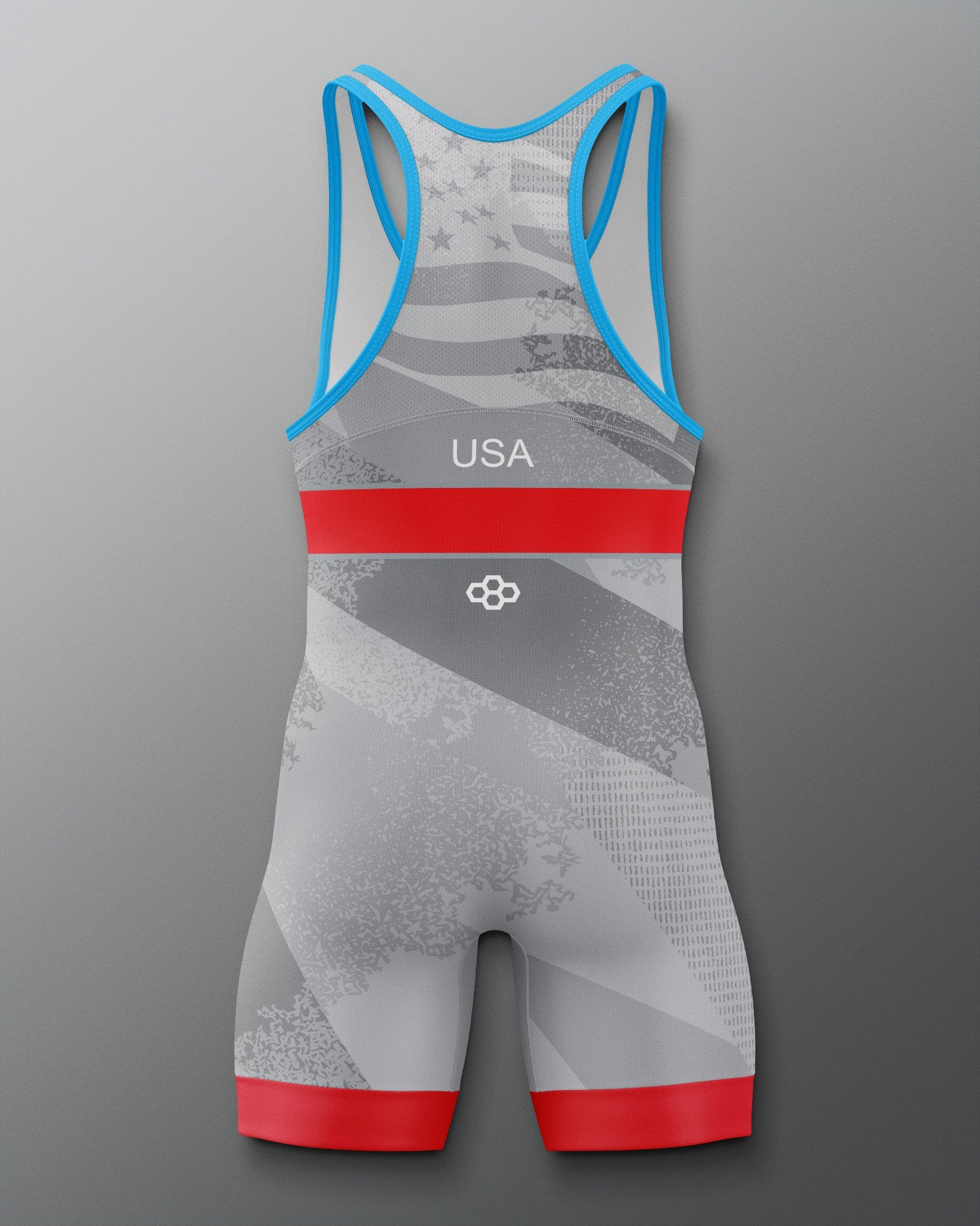 RUDIS USA Wrestling Grit Icon 2.0 Elite Freestyle Singlet for Men