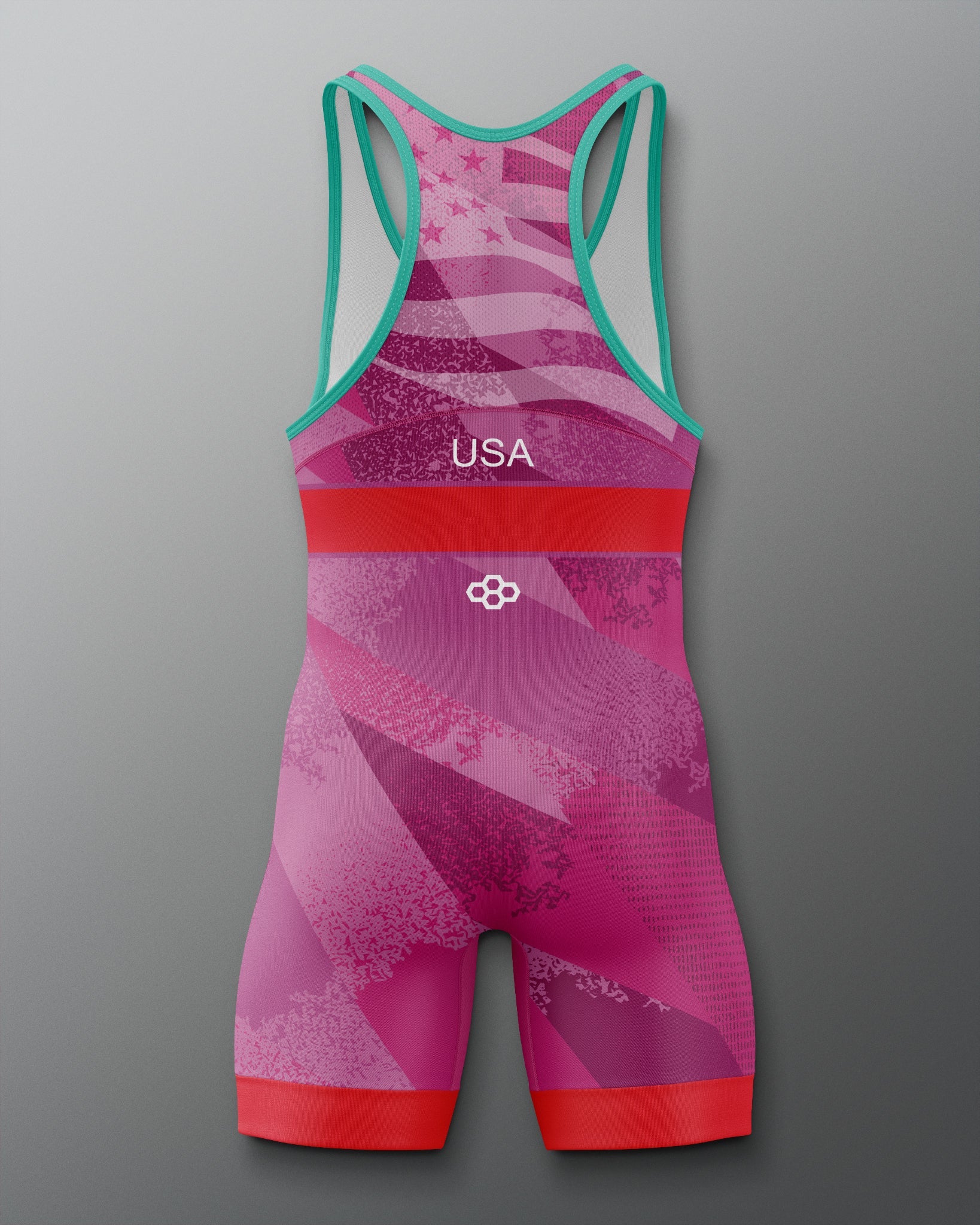 RUDIS USA Wrestling Grit Icon 2.0 Elite Freestyle Singlet for Men