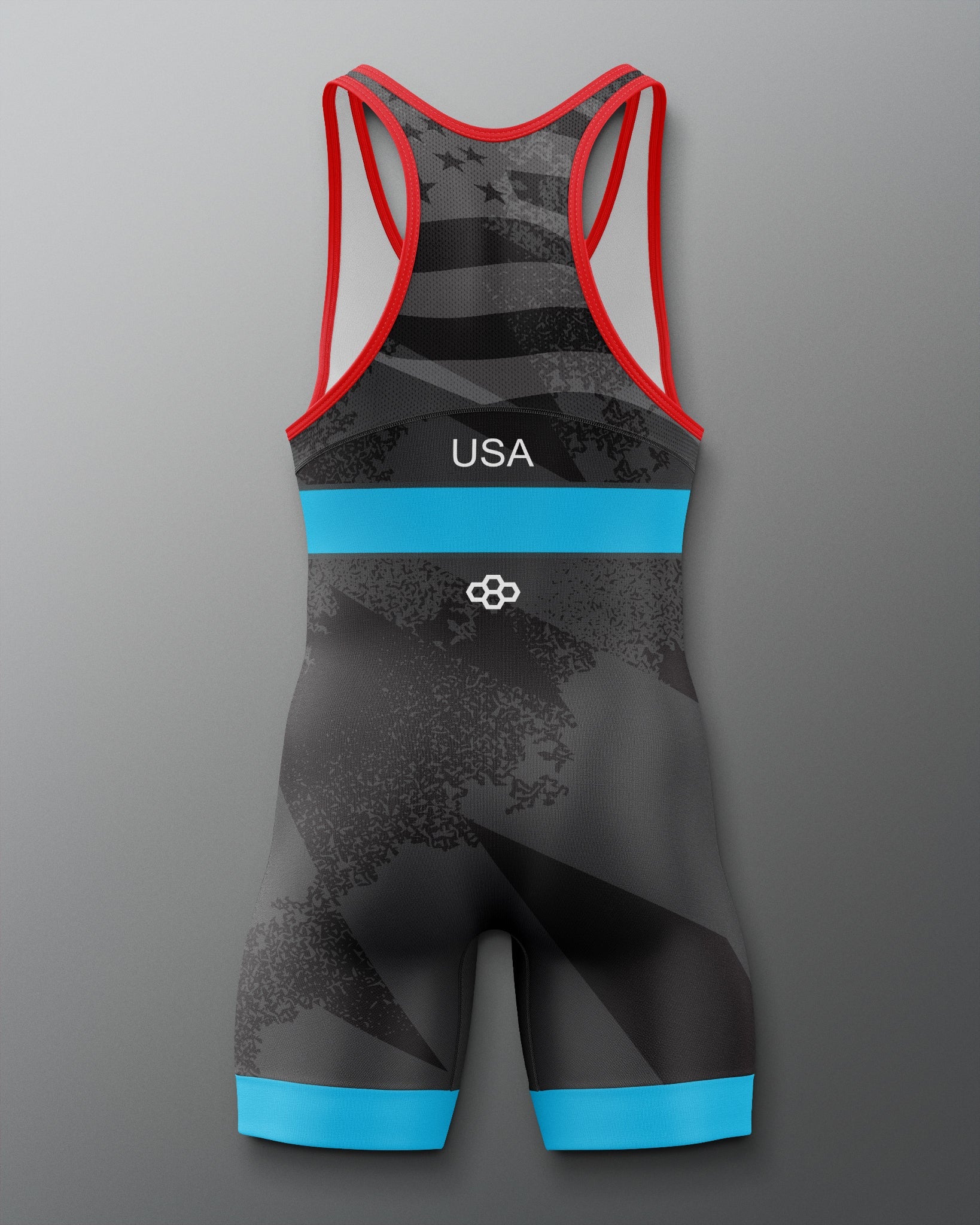 RUDIS USA Wrestling Grit Icon 2.0 Elite Freestyle Singlet for Men