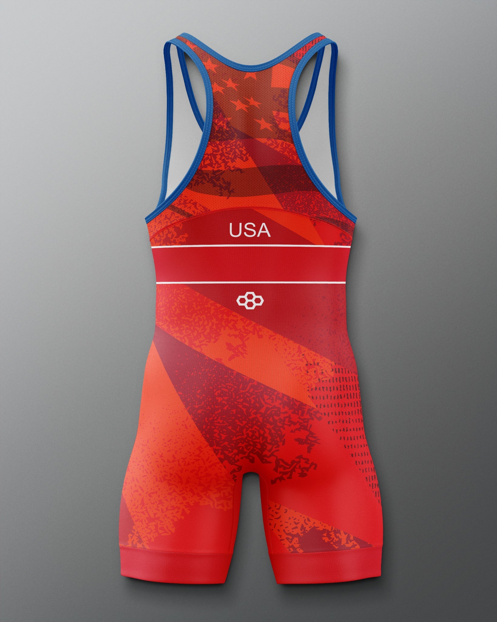 RUDIS USA Wrestling Grit Icon 2.0 Elite Freestyle Singlet for Men