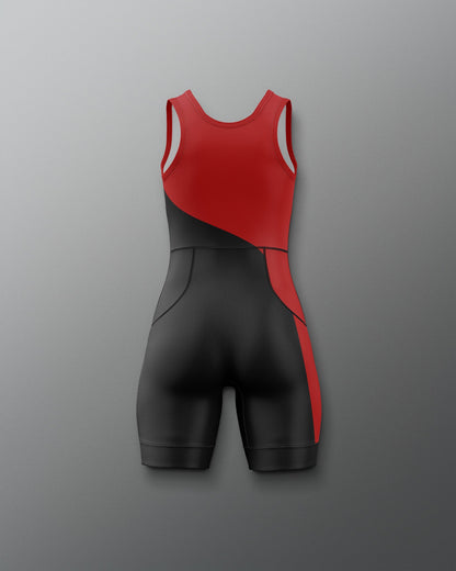 RUDIS Girl's Elite Singlet - Throwback Ohio State Design