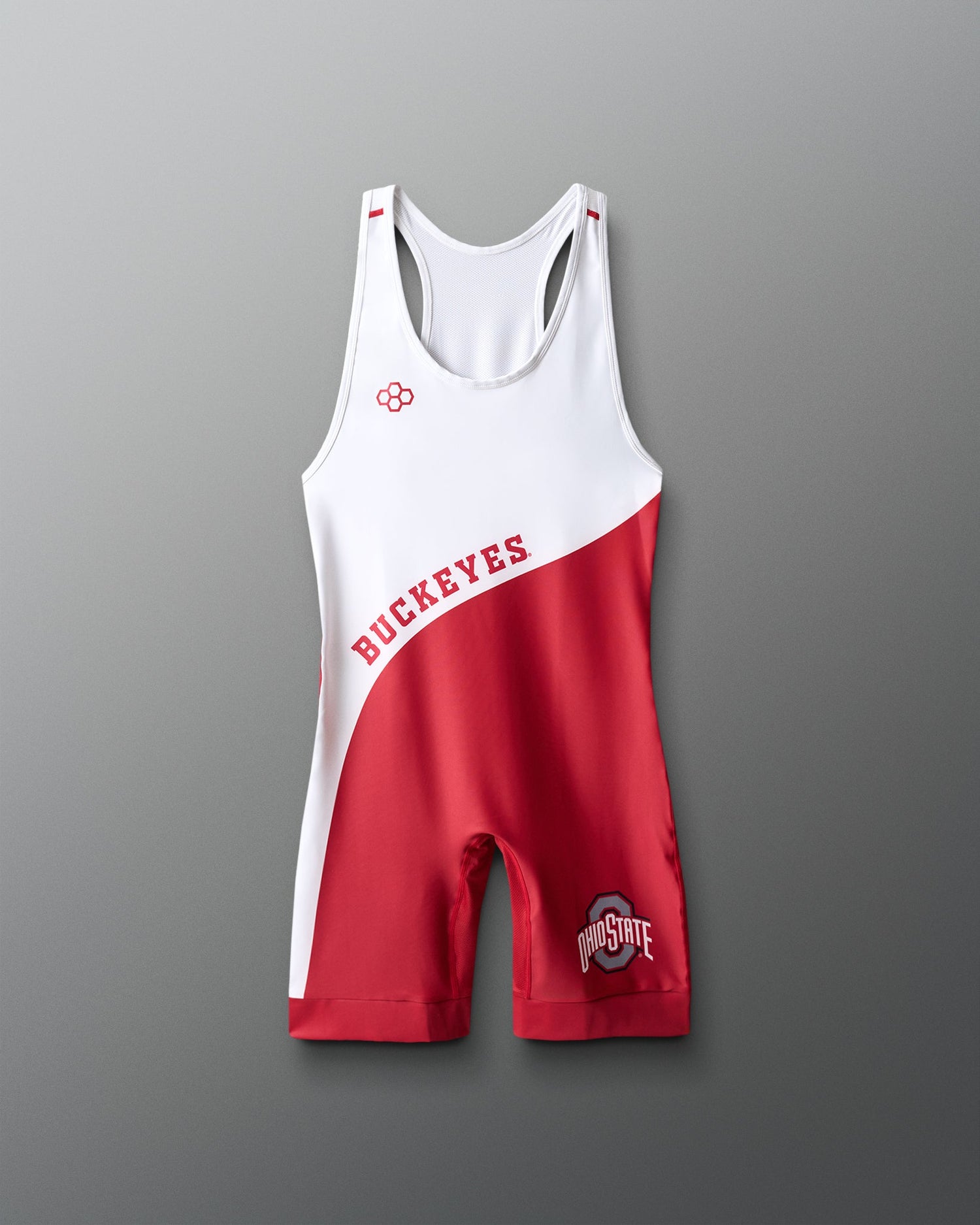 RUDIS Buckeyes Throwback Elite 2.0 Wrestling Singlet - Top Performance Gear