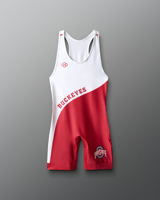 RUDIS Buckeyes Throwback Elite 2.0 Wrestling Singlet - Top Performance Gear