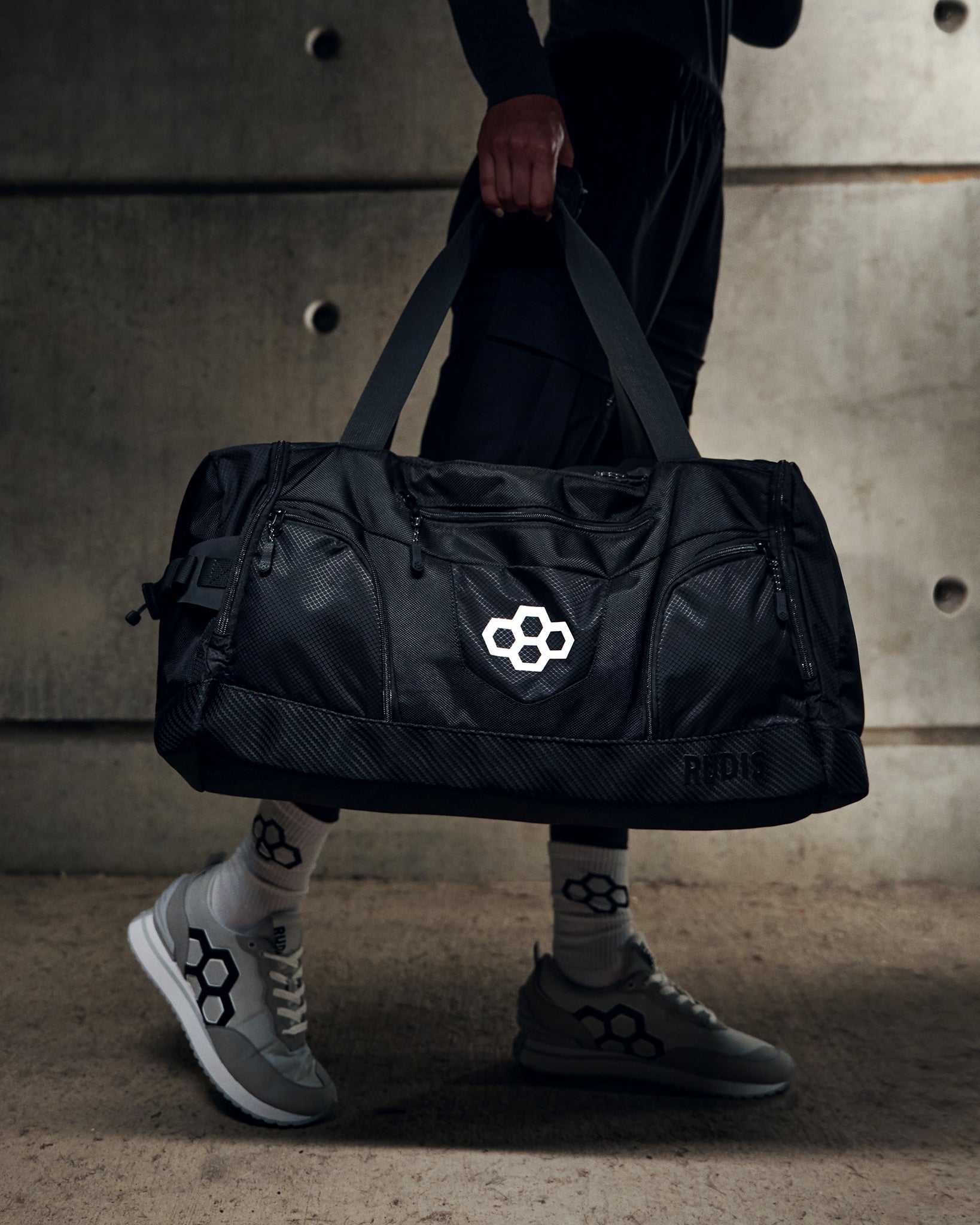 RUDIS RUDIS Genesis Duffle - Black for Unisex Athletes