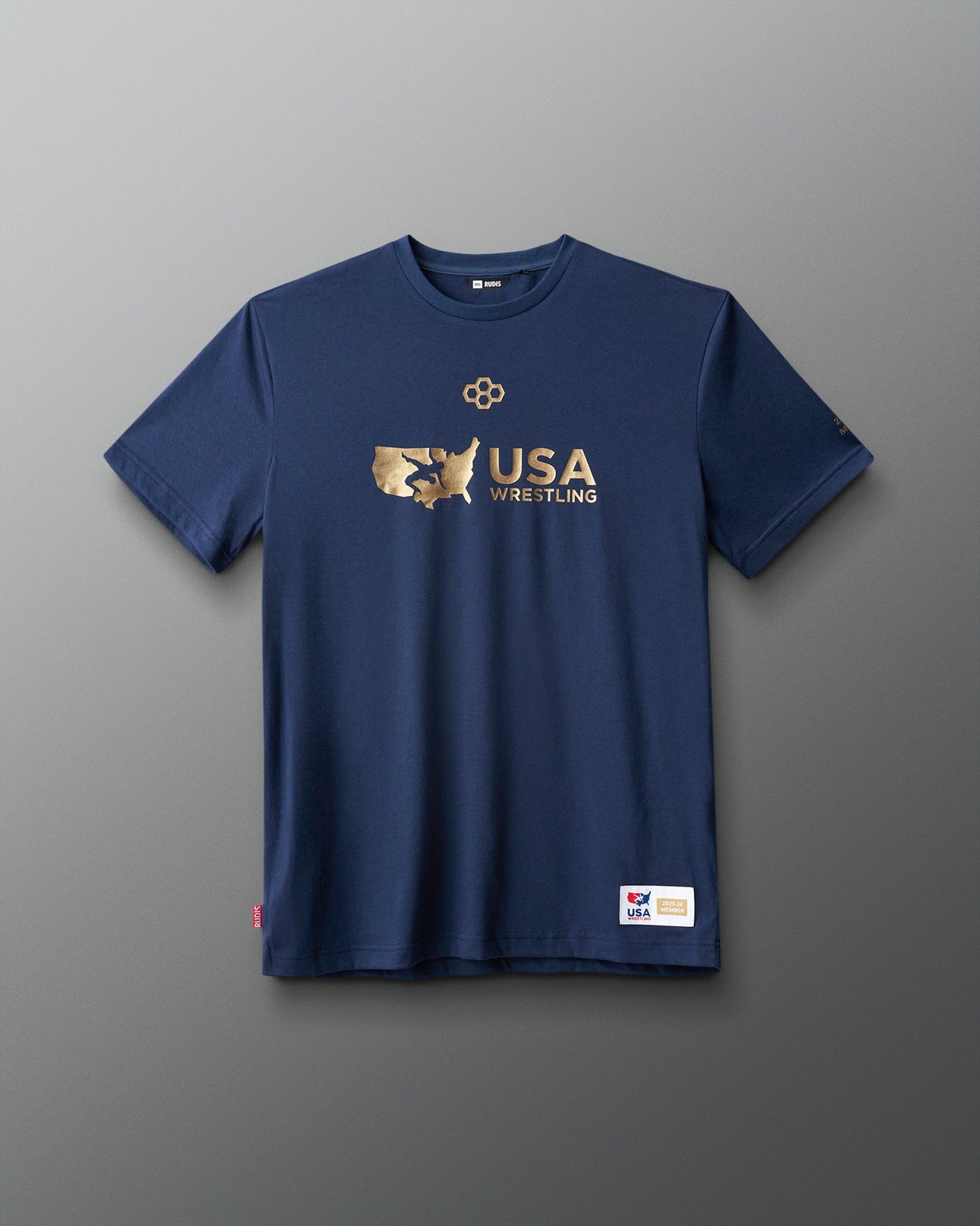 RUDIS USA Wrestling Gold Medal Elite Super Soft T-Shirt