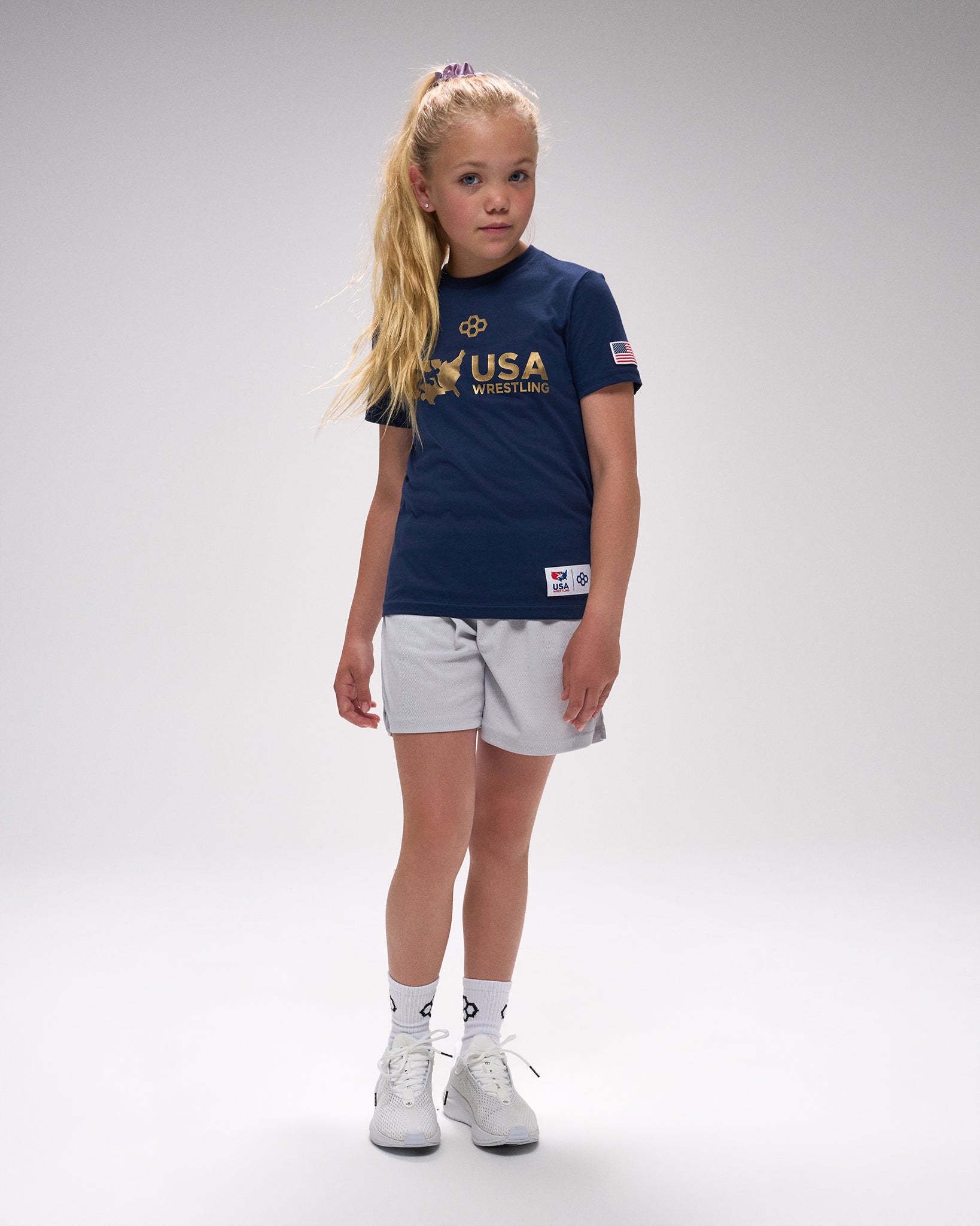 RUDIS USA Wrestling Gold Medal Youth Elite Super Soft T-Shirt