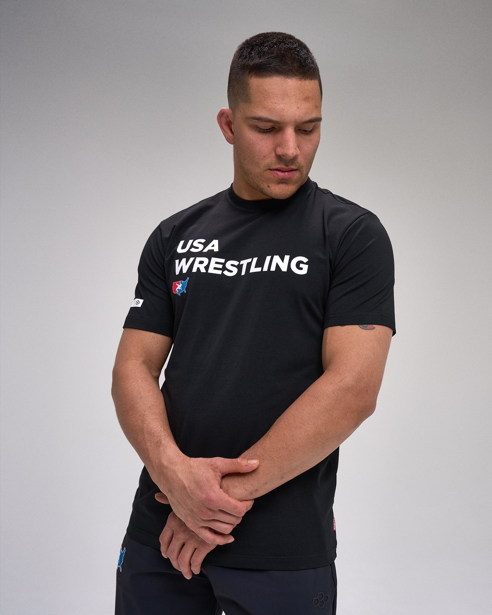RUDIS USA Wrestling Stack Hybrid T-Shirt