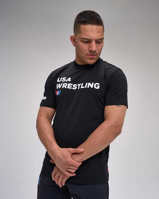 RUDIS USA Wrestling Stack Hybrid T-Shirt
