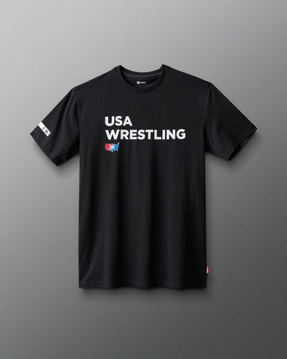 RUDIS USA Wrestling Stack Hybrid T-Shirt