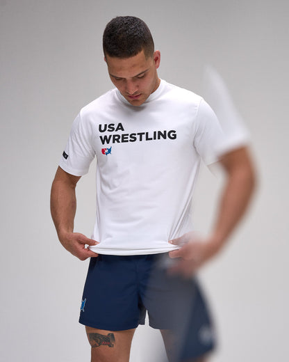 RUDIS USA Wrestling Stack Hybrid T-Shirt