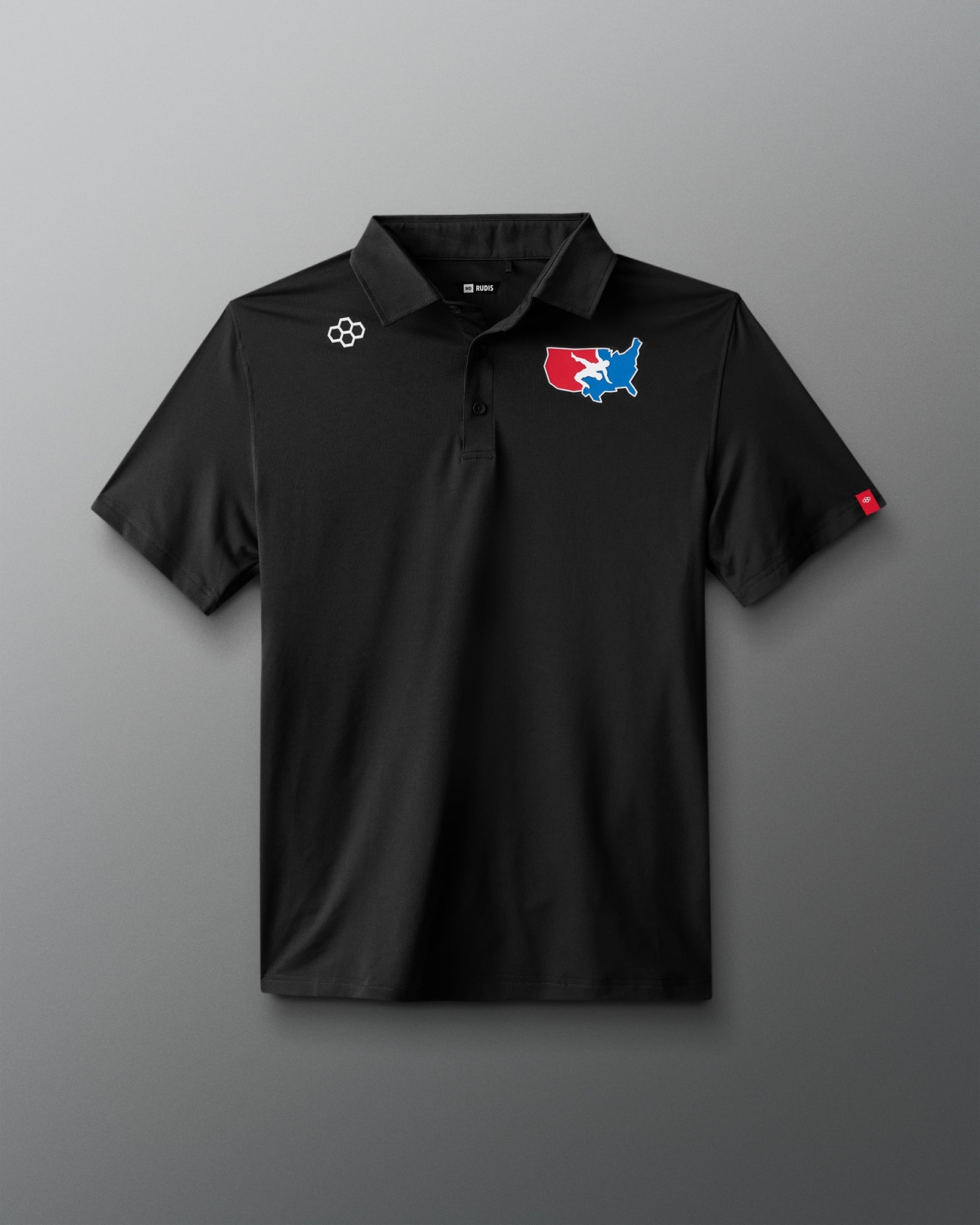 RUDIS USA Wrestling Classic Performance Polo