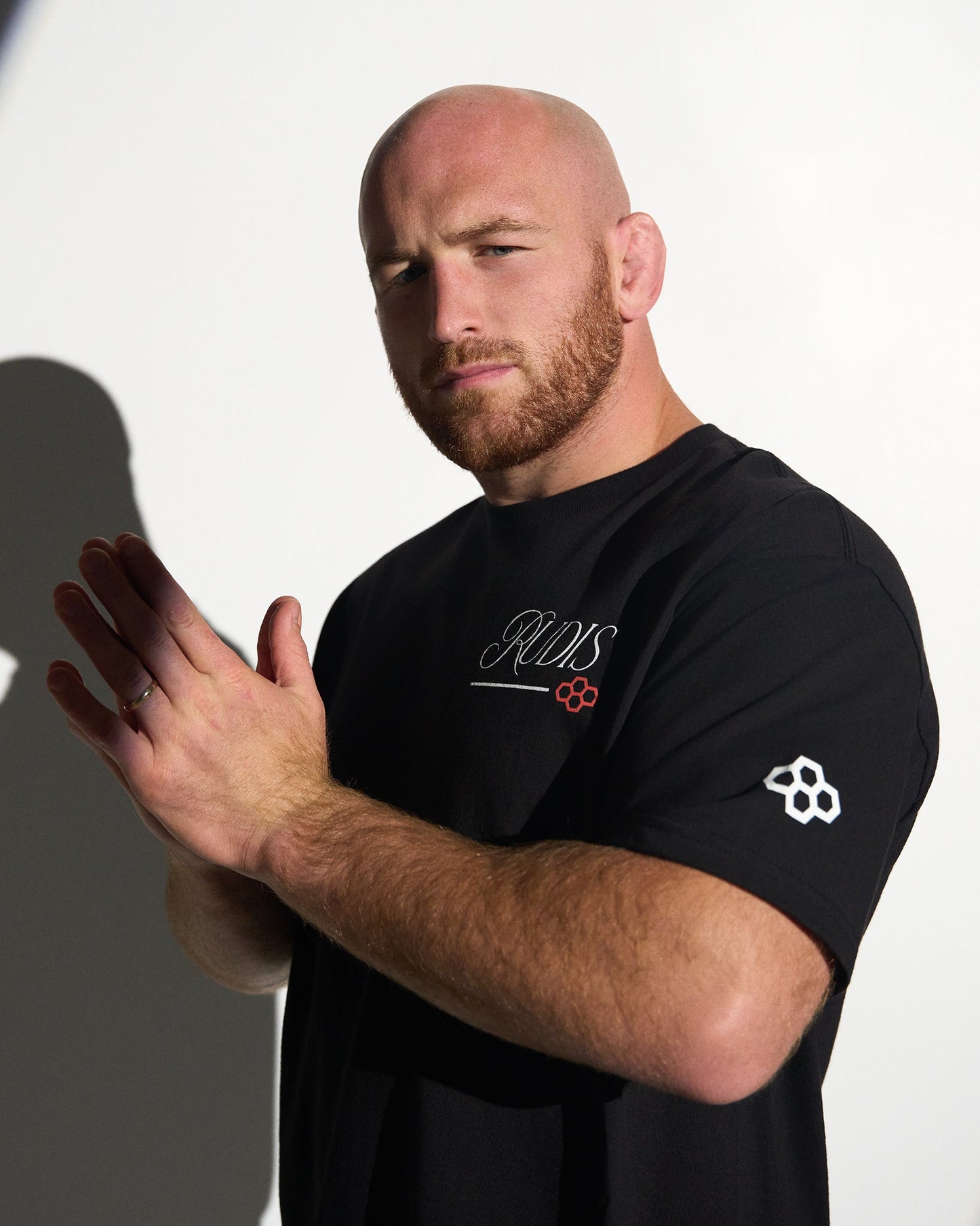 RUDIS Grappling the Serpent Heavyweight T-Shirt