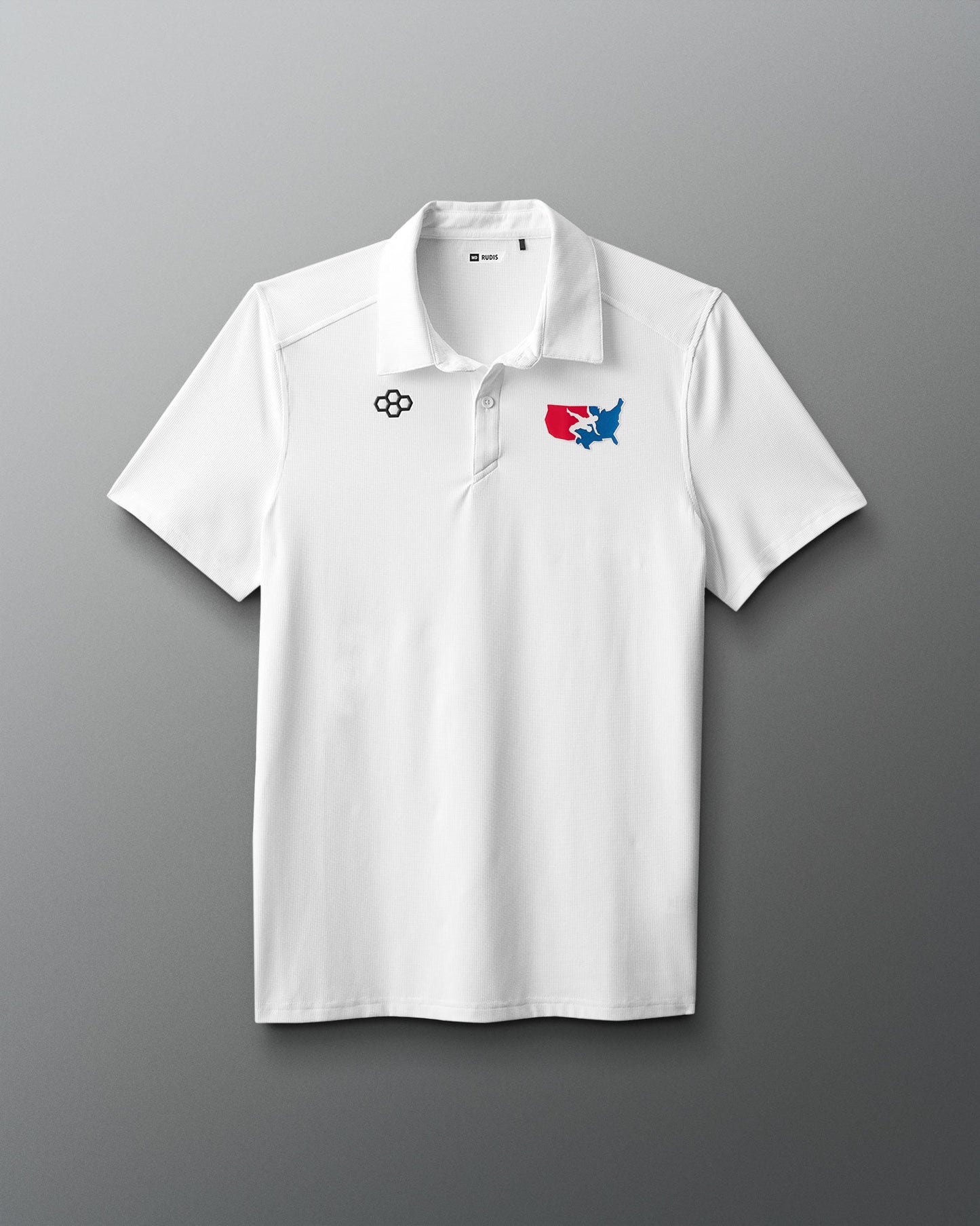 RUDIS USA Wrestling Go-To Hex Polo