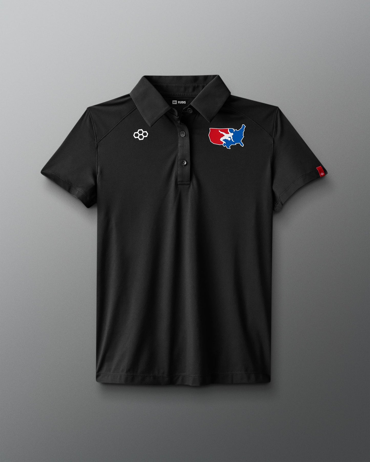 RUDIS USA Wrestling Women's Classic Performance Polo