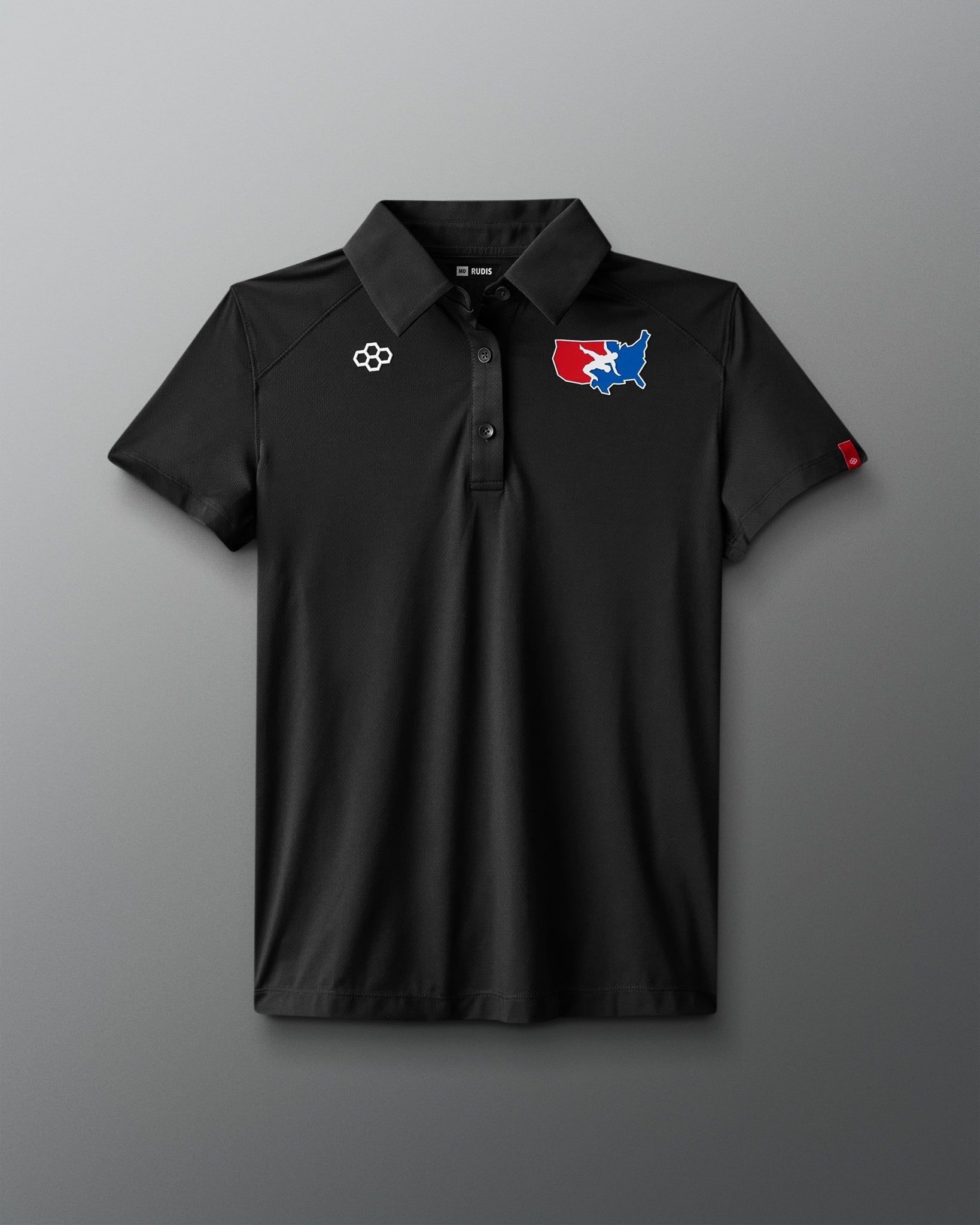 RUDIS USA Wrestling Women's Classic Performance Polo