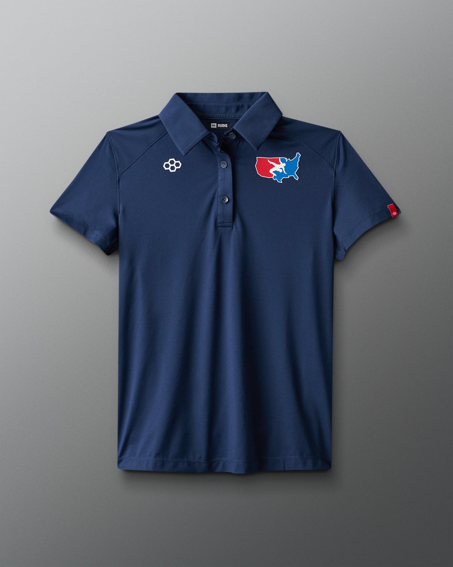 RUDIS USA Wrestling Women's Classic Performance Polo