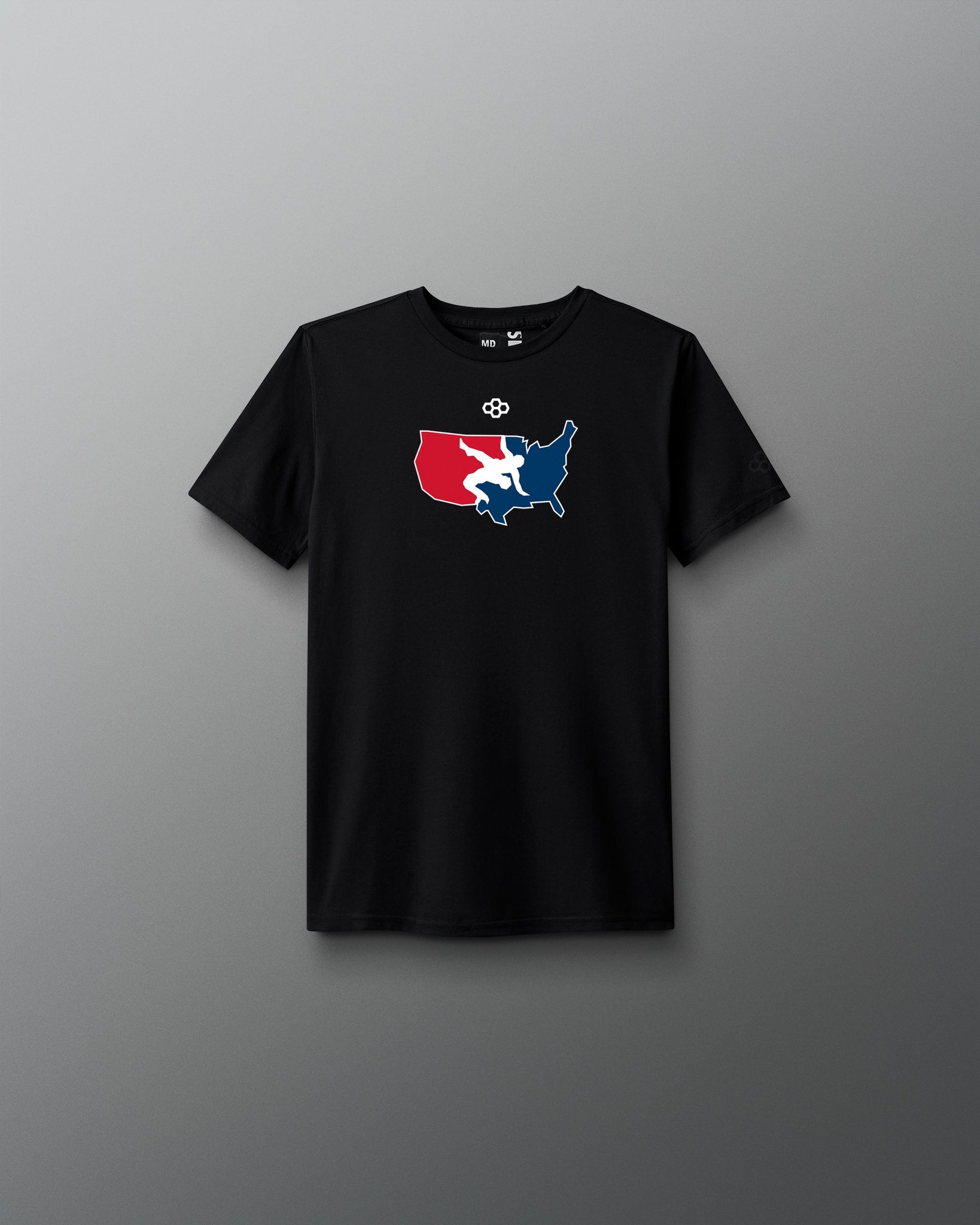 RUDIS USA Wrestling Youth T-Shirt - Dominate the Mat