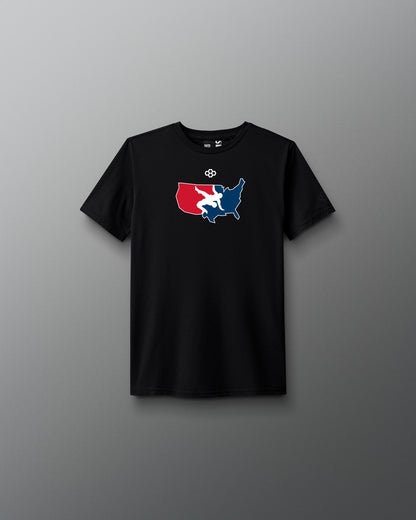 RUDIS USA Wrestling Youth T-Shirt - Dominate the Mat