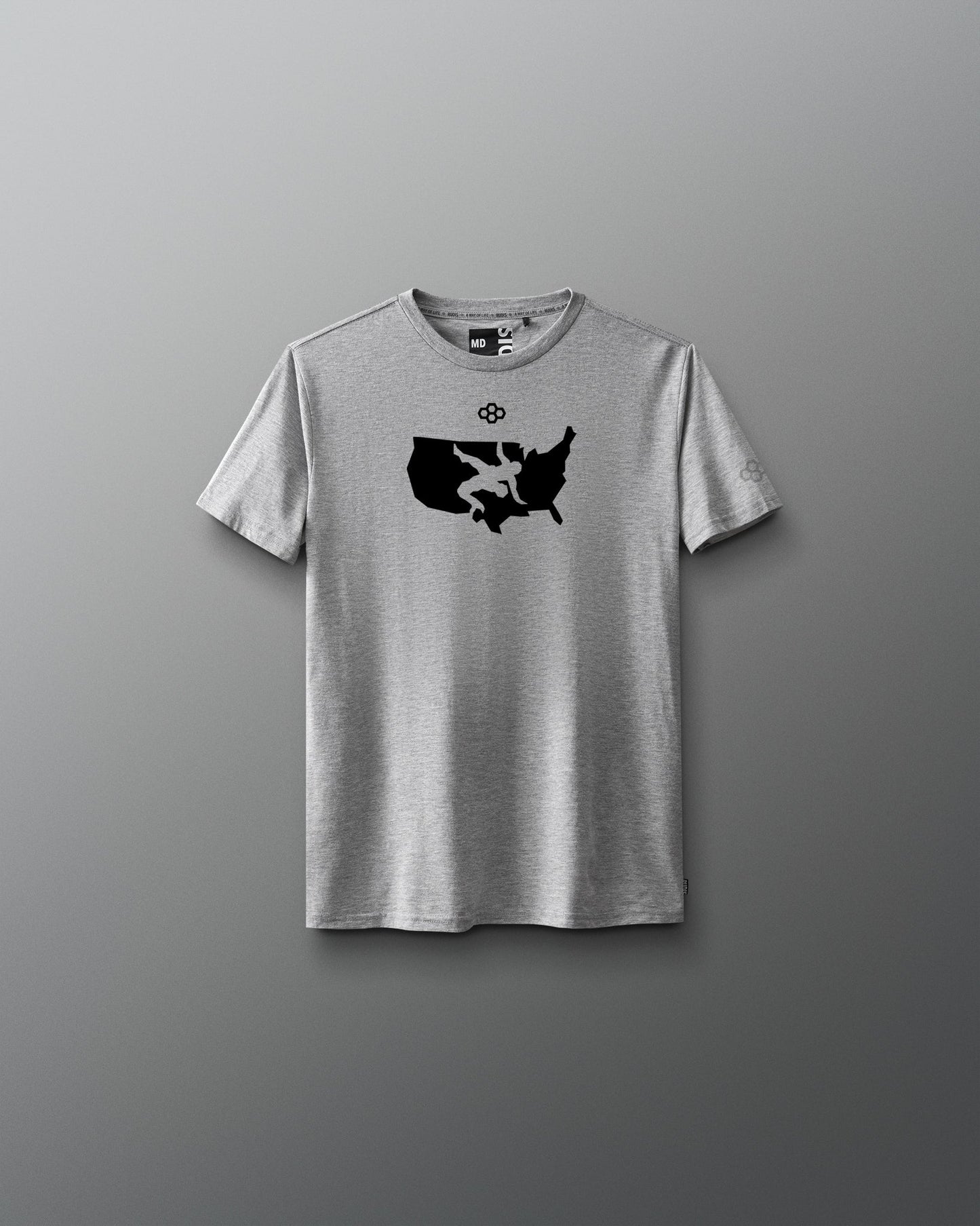 RUDIS USA Wrestling Youth T-Shirt - Dominate the Mat