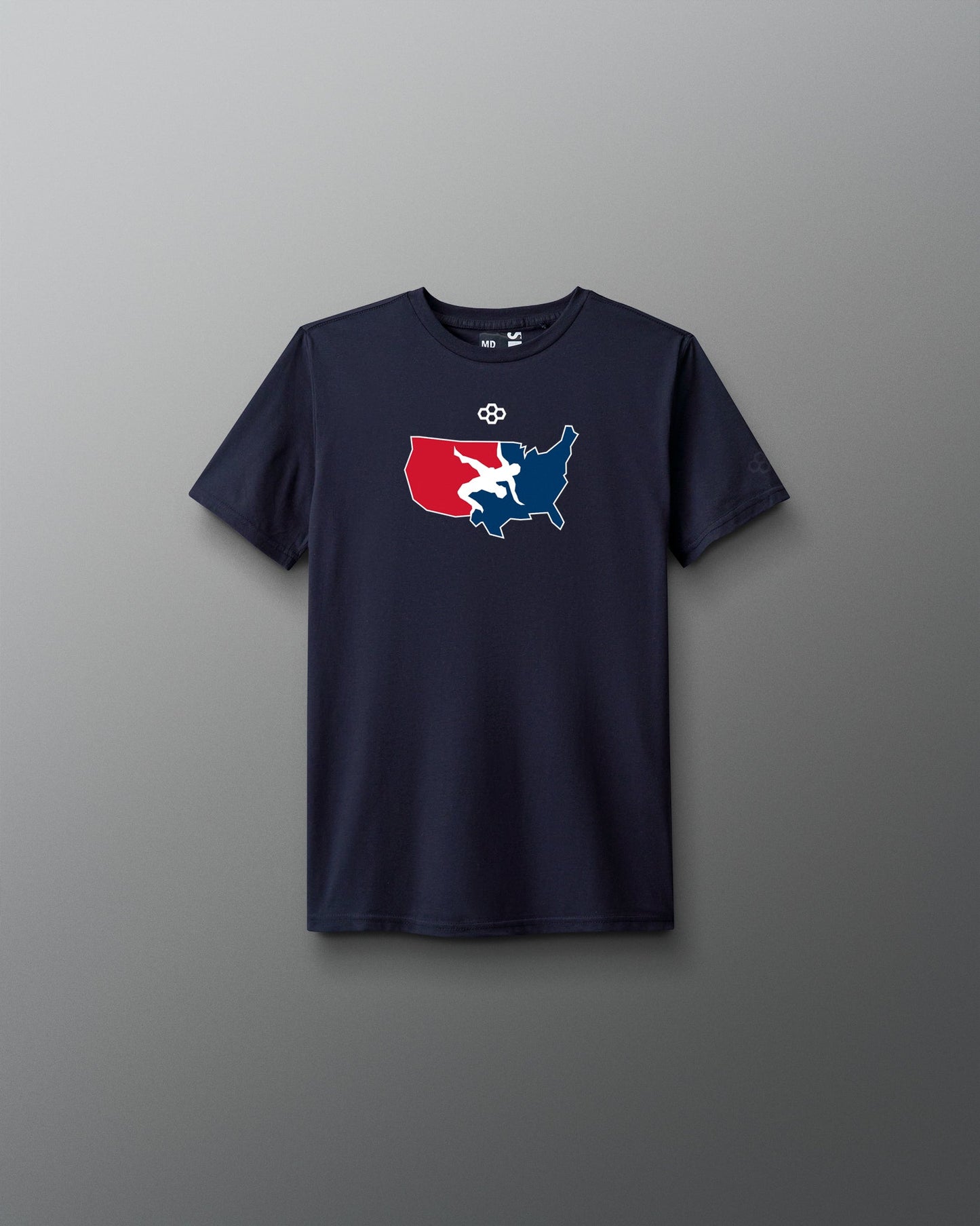 RUDIS USA Wrestling Youth T-Shirt - Dominate the Mat