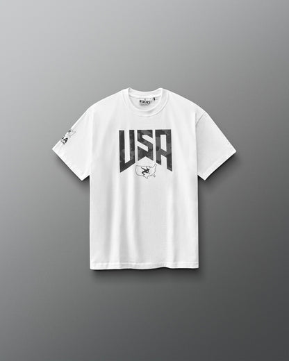 RUDIS USA Wrestling Camo Youth Heavyweight T-Shirt