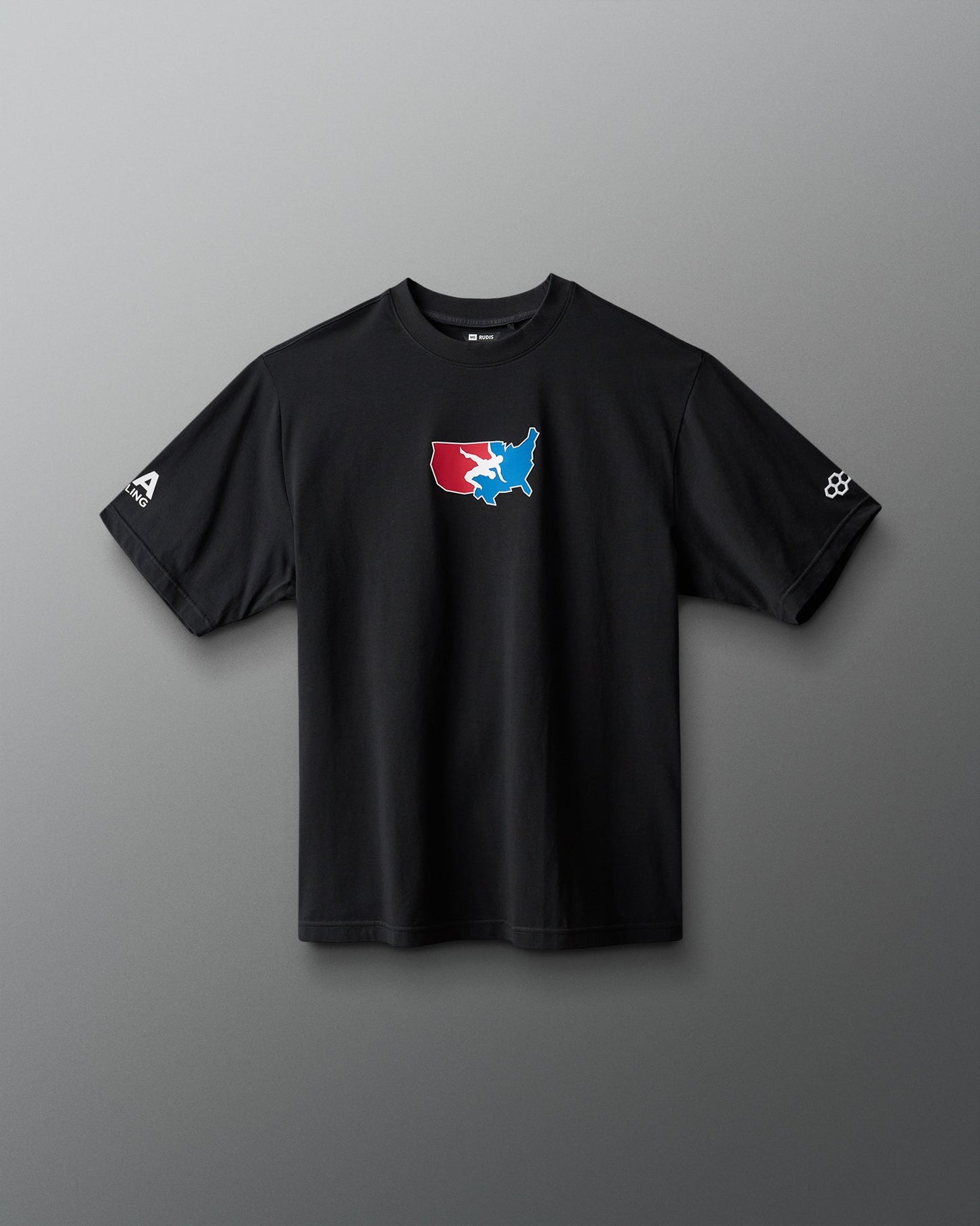 RUDIS USA Wrestling Boxy Hybrid T-Shirt