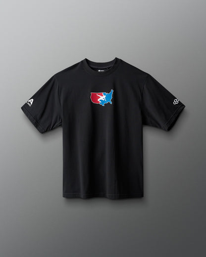 RUDIS USA Wrestling Boxy Hybrid T-Shirt