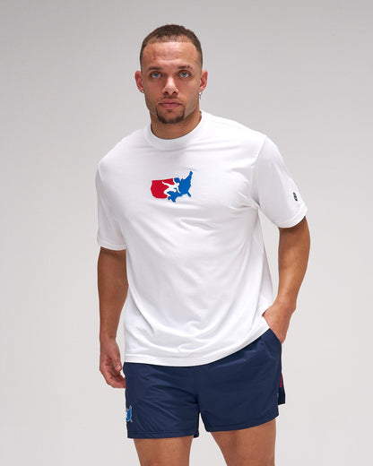 RUDIS USA Wrestling Boxy Hybrid T-Shirt