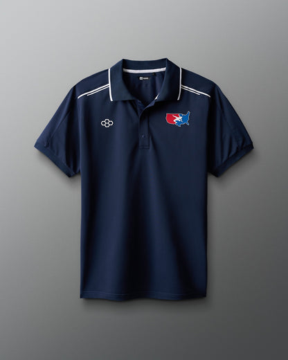 RUDIS USA Wrestling Chronicle Elite Snap Polo for Men
