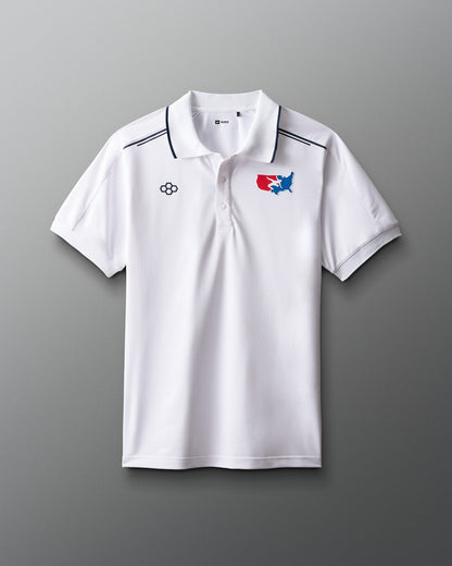 RUDIS USA Wrestling Chronicle Elite Snap Polo for Men