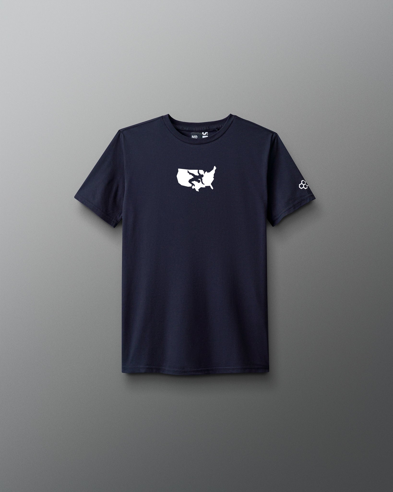 RUDIS USA Wrestling Logo Block Youth Elite T-Shirt - Official Gear