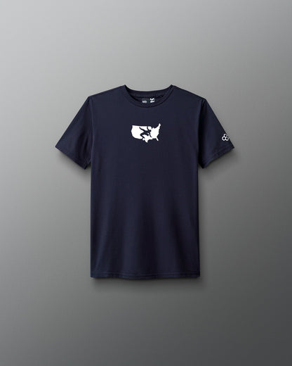 RUDIS USA Wrestling Logo Block Youth Elite T-Shirt - Official Gear