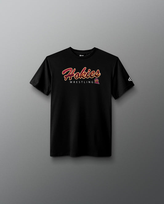 RUDIS Hokies Wrestling Youth Elite Super Soft T-Shirt