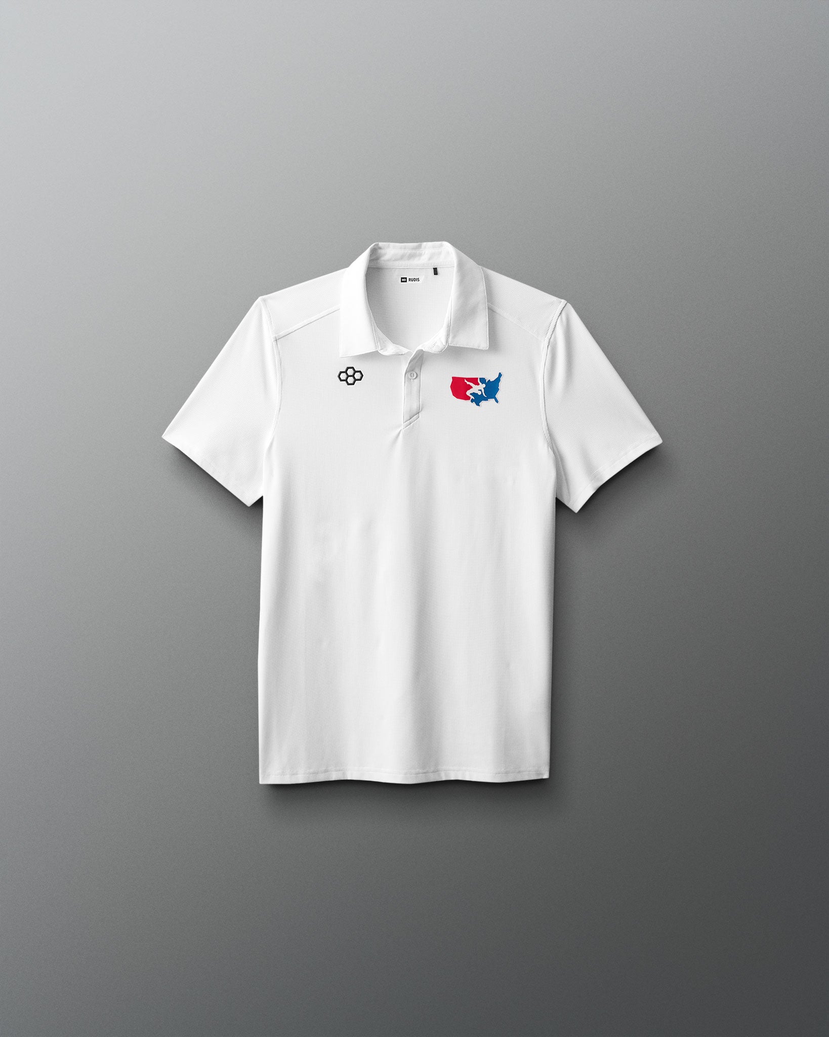 RUDIS USA Wrestling Youth Go-To Hex Polo
