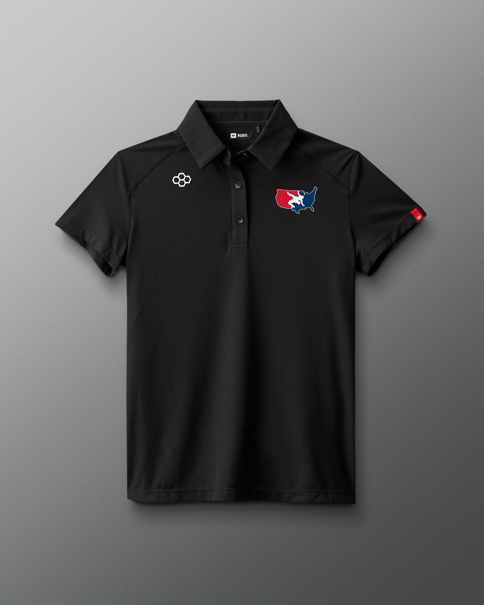 RUDIS USA Wrestling Women's Go-To Polo