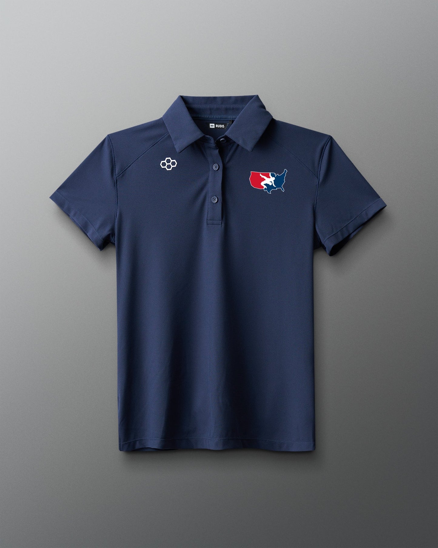 RUDIS USA Wrestling Women's Go-To Polo