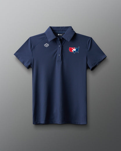 RUDIS USA Wrestling Women's Go-To Polo