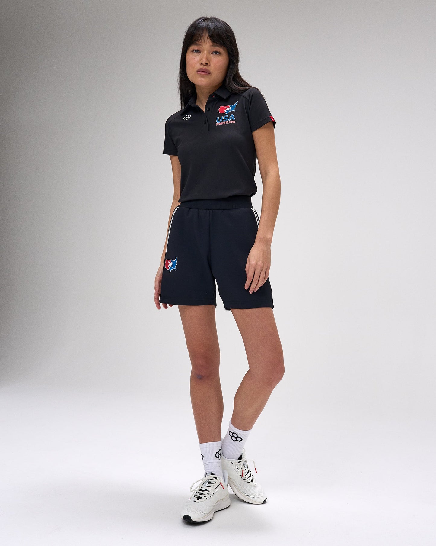 RUDIS USA Wrestling Women's Go-To Hex Polo