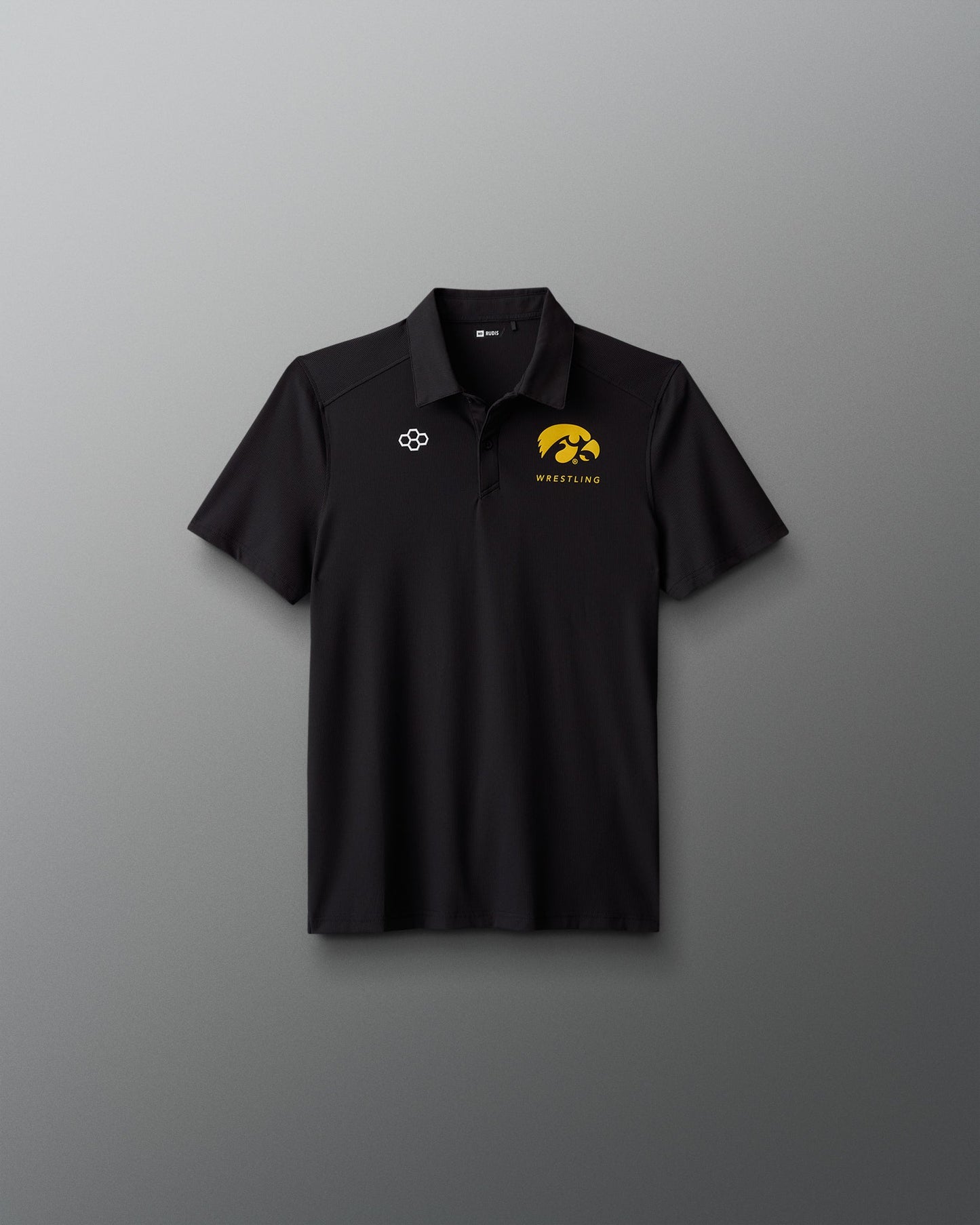 RUDIS Hawkeye Youth Go-To Hex Polo
