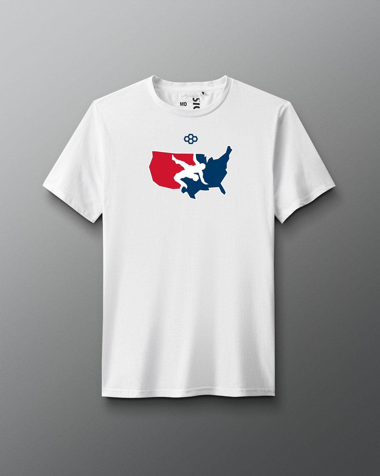 RUDIS Men's USA Wrestling T-Shirt - Unleash Your Spirit Official USA Wrestling