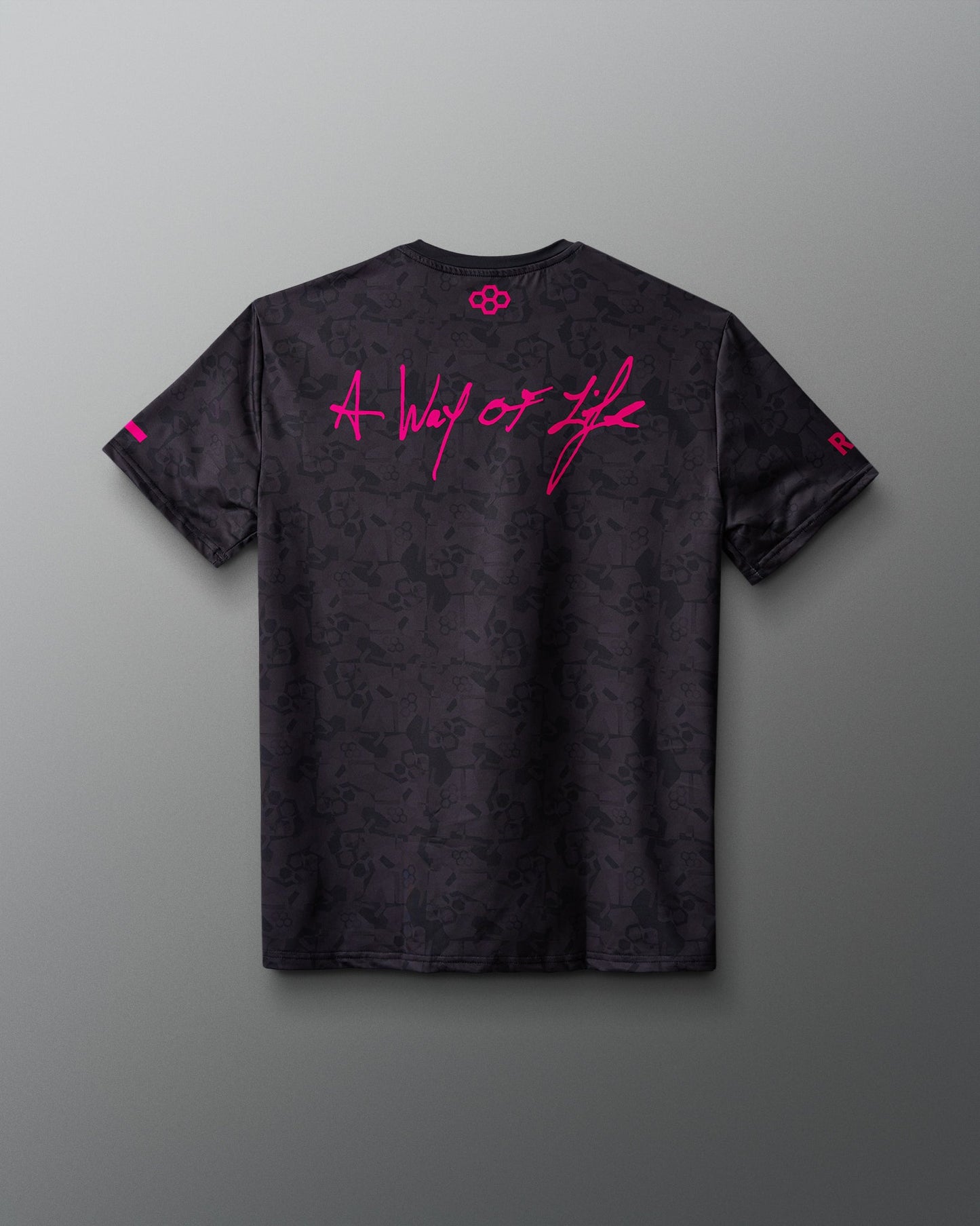 RUDIS Wrestling Wordmark Black Camo Sublimated T-Shirt