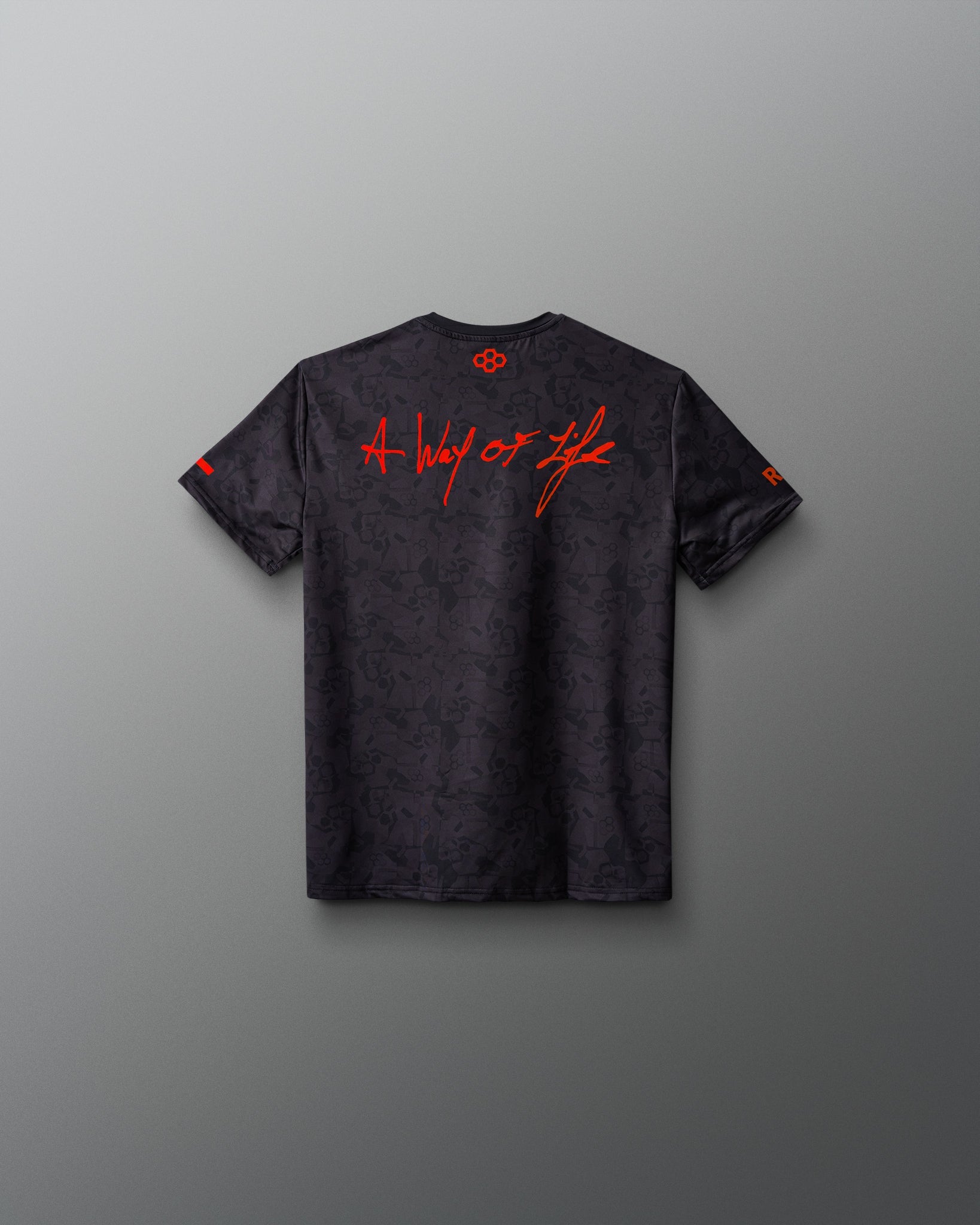 RUDIS Wrestling Wordmark Black Camo Youth Sublimated T-Shirt