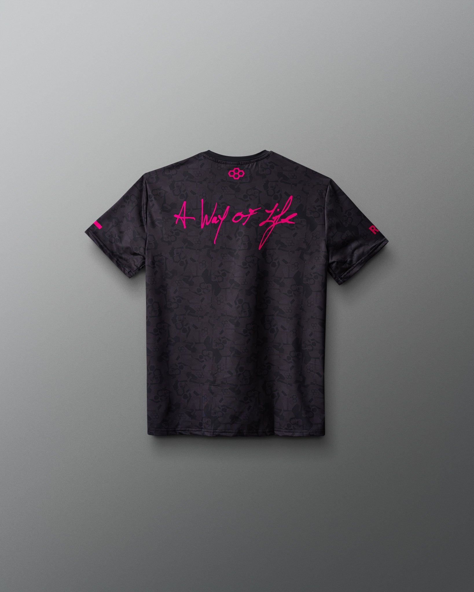 RUDIS Wrestling Wordmark Black Camo Youth Sublimated T-Shirt
