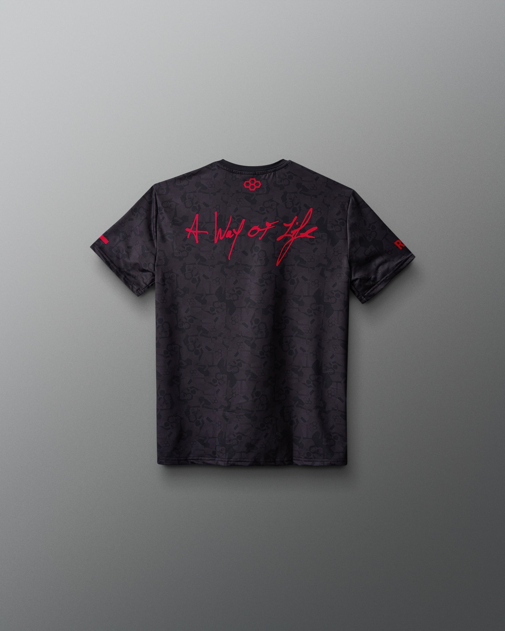 RUDIS Wrestling Wordmark Black Camo Youth Sublimated T-Shirt