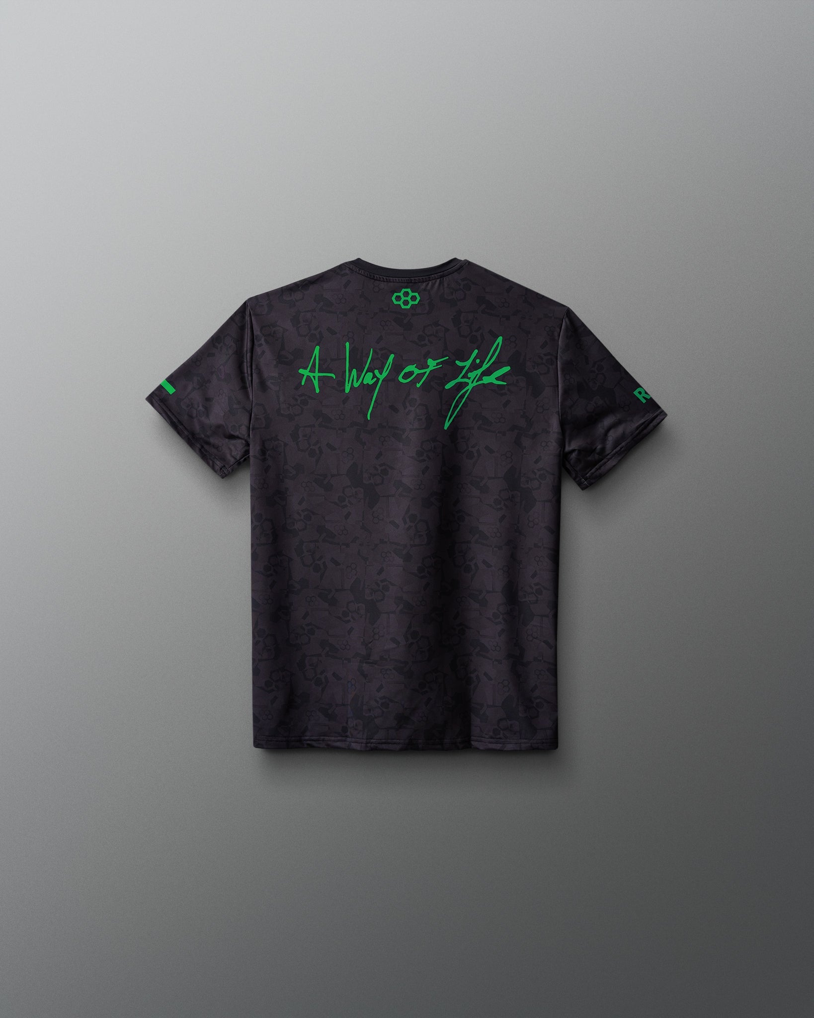 RUDIS Wrestling Wordmark Black Camo Youth Sublimated T-Shirt