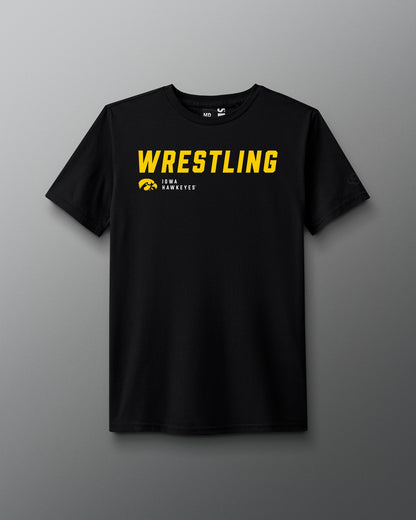 RUDIS Iowa Hawkeyes Wrestling Slanted T-Shirt