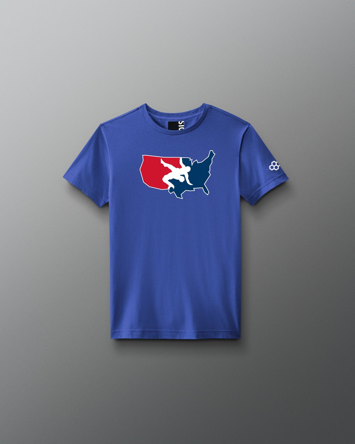 RUDIS USA Wrestling Logo Youth Elite Super Soft T-Shirt