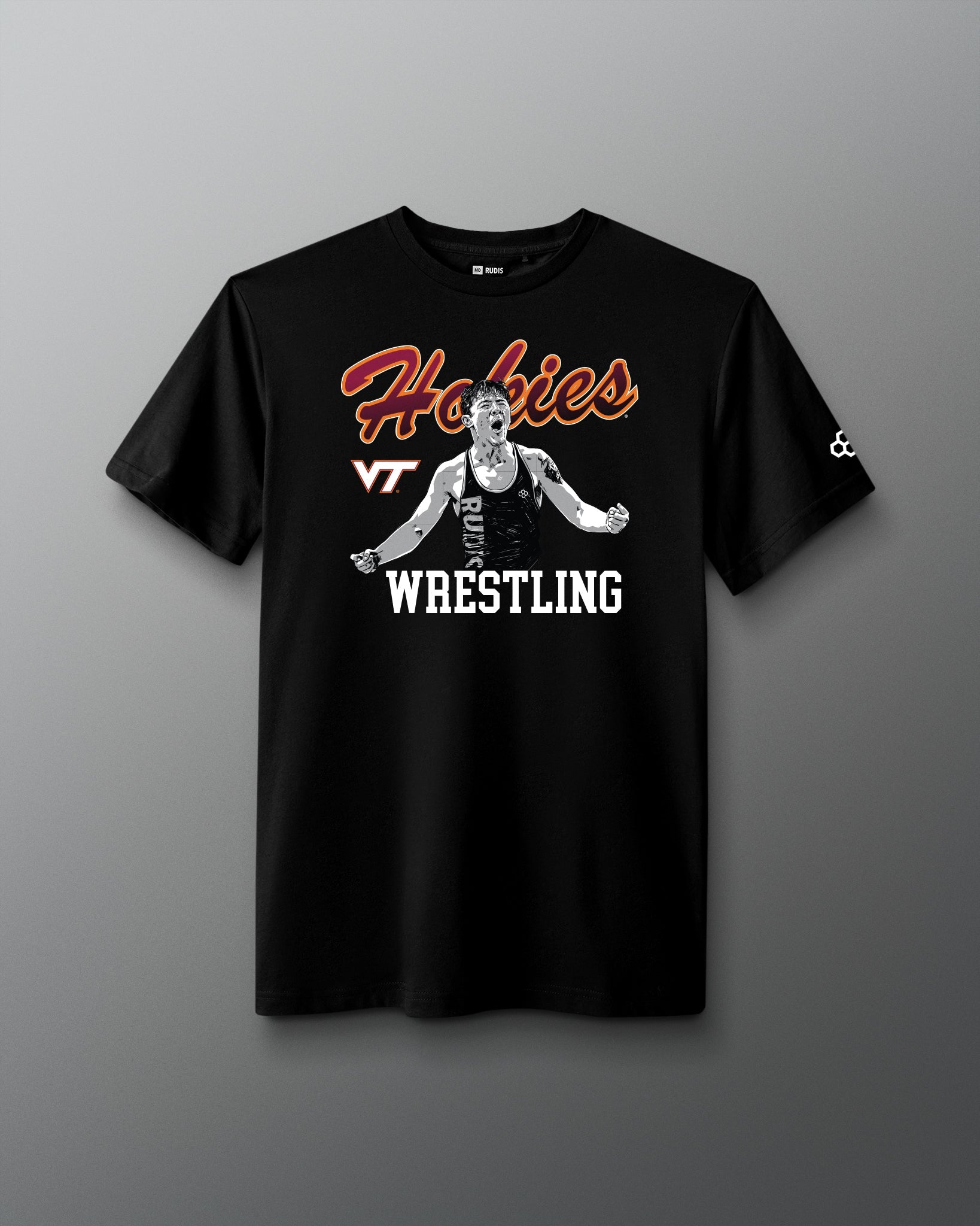 RUDIS Bo Bassett Hokies Elite Super Soft T-Shirt